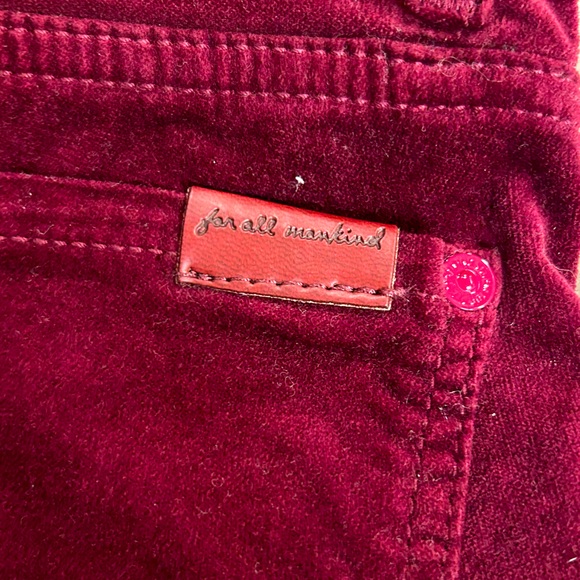 7 for All Mankind super skinny high rise corduroy jeans - Picture 8 of 11